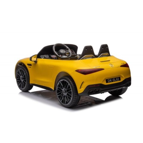 Pojazd dk-sl63 mercedes sl63 yellow Pojazd dk-sl63 mercedes sl63 yellow