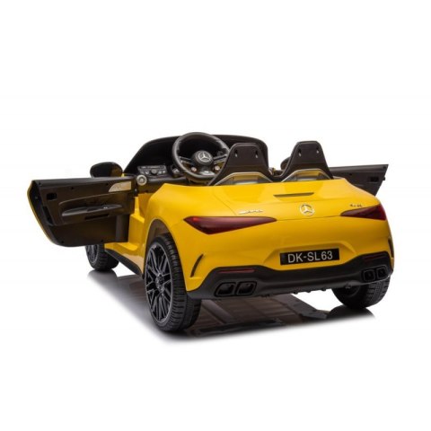 Pojazd dk-sl63 mercedes sl63 yellow Pojazd dk-sl63 mercedes sl63 yellow