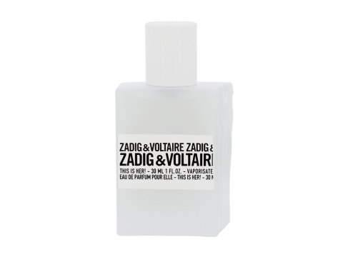 Zadig Voltaire This is Her! Woda perfumowana 30 ml (W) (P2) Zadig Voltaire This is Her! Woda perfumowana 30 ml (W) (P2)