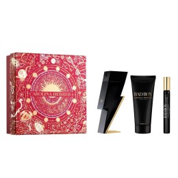 Carolina Herrera Bad Boy zestaw woda toaletowa spray 100ml + żel pod prysznic 100ml + miniatura wody toaletowej spray 10ml (P1)