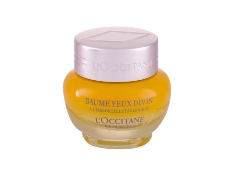 L'Occitane Immortelle Divine Eye Balm Żel pod oczy Linie mimiczne i zmarszczki 15 ml (W) (P2) L'Occitane Immortelle Divine Eye Balm Żel pod oczy Linie mimiczne i zmarszczki 15 ml (W) (P2)