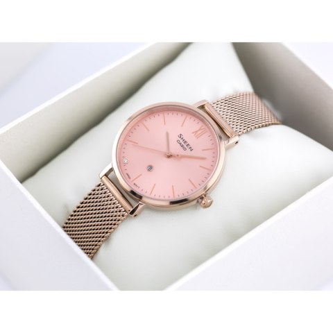 Zegarek Damski Sheen Casio SHE-4539CM-4AUER SZAFIR + BOX Zegarek Damski Sheen Casio SHE-4539CM-4AUER SZAFIR + BOX