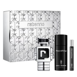 Paco Rabanne Phantom zestaw woda toaletowa spray 100ml + dezodorant spray 150ml + woda toaletowa 10ml (P1)
