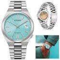 ZEGAREK MĘSKI CITIZEN Tsuyosa Turquoise Blue NJ0151-88M - AUTOMAT SZAFIR ZEGAREK MĘSKI CITIZEN Tsuyosa Turquoise Blue NJ0151-88M - AUTOMAT SZAFIR