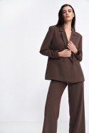 Marynarka oversize dwurzędowa Z69 Brown - Nife - 38 Marynarka oversize dwurzędowa Z69 Brown - Nife - 38
