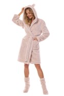Szlafrok Damski Model Funny Short 2407 Angora - L&L collection Hurtownia odzieży on-line, moda damska, bielizna i obuwie dla kob Szlafrok Damski Model Funny Short 2407 Angora - L&L collection Hurtownia odzieży on-line, moda damska, bielizna i obuwie dla kob