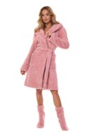 Szlafrok Damski Model Funny Short 2407 Powder Pink - L&L collection - S Szlafrok Damski Model Funny Short 2407 Powder Pink - L&L collection - S