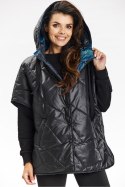 Kamizelka Model A684 Black - awama - S/M Kamizelka Model A684 Black - awama - S/M
