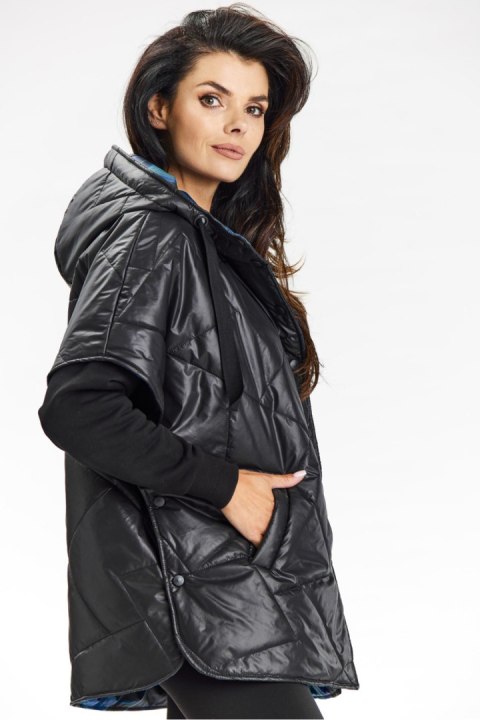 Kamizelka Model A684 Black - awama - S/M Kamizelka Model A684 Black - awama - S/M
