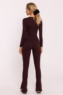 Legginsy Model MOE816 Brown - Moe - M