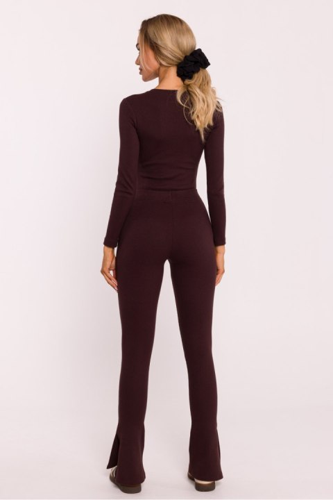 Legginsy Model MOE816 Brown - Moe - M Legginsy Model MOE816 Brown - Moe - M