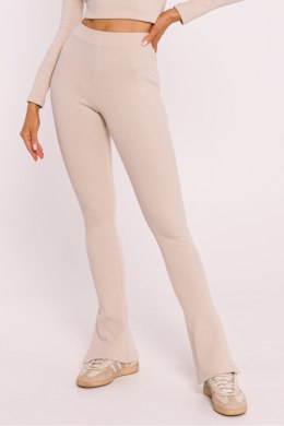 Legginsy Model MOE816 Piasek - Moe - L
