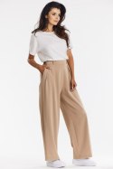 Spodnie Damskie Model A674 Beige - awama - L Spodnie Damskie Model A674 Beige - awama - L