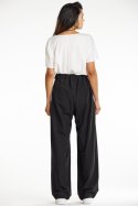 Spodnie Damskie Model A674 Black - awama - L Spodnie Damskie Model A674 Black - awama - L