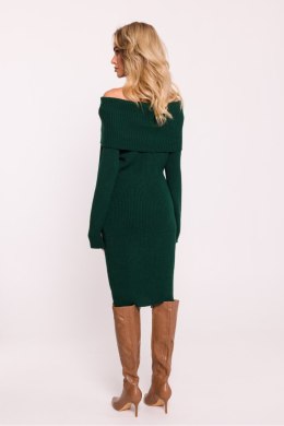 Sukienka Model MOE823 Green - Moe - uniwersalny