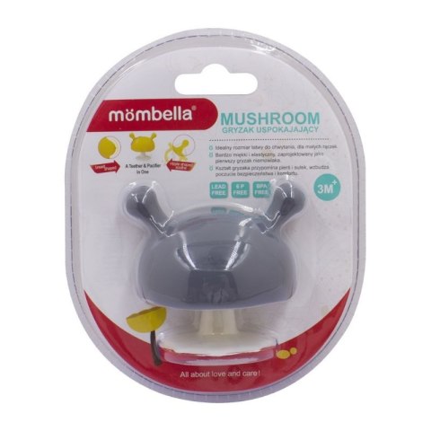 Gryzak grzybek grey MOMBELLA Gryzak grzybek grey MOMBELLA