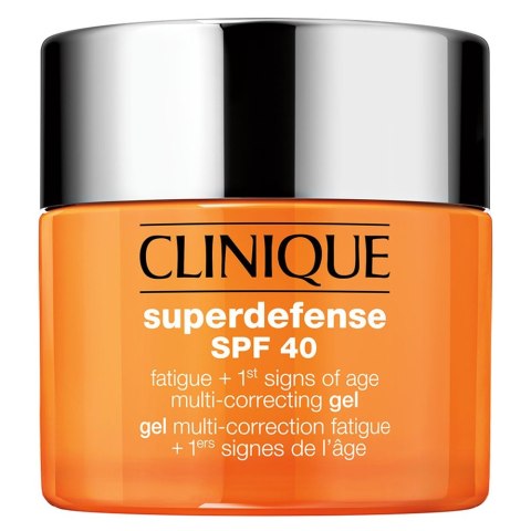 Clinique Superdefense SPF40 Fatigue + 1st Signs of Age Multi Correcting Gel żel korygujący zmęczenie i pierwsze oznaki starzenia