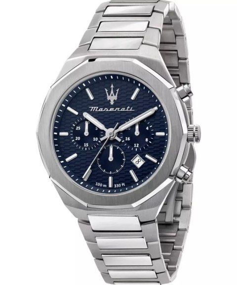 Zegarek Męski MASERATI Stile Chrono R8873642006 + BOX Zegarek Męski MASERATI Stile Chrono R8873642006 + BOX
