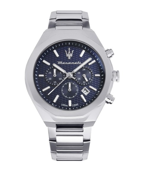 Zegarek Męski MASERATI Stile Chrono R8873642006 + BOX Zegarek Męski MASERATI Stile Chrono R8873642006 + BOX