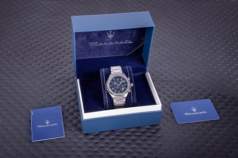 Zegarek Męski MASERATI Stile Chrono R8873642006 + BOX Zegarek Męski MASERATI Stile Chrono R8873642006 + BOX