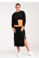 Spódnica Komplet Model M1036 Black - Figl - M Spódnica Komplet Model M1036 Black - Figl - M