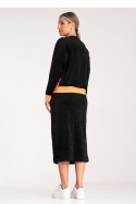 Spódnica Komplet Model M1036 Black - Figl - M Spódnica Komplet Model M1036 Black - Figl - M