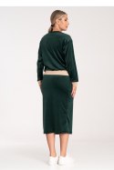 Spódnica Komplet Model M1036 Green - Figl - XL Spódnica Komplet Model M1036 Green - Figl - XL