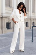 Spodnie Komplet Model Misty D33 Cream - IVON - XS/S