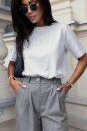 Tshirt Damski Model B57 White - IVON - M Tshirt Damski Model B57 White - IVON - M