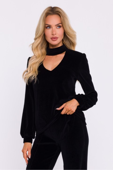 Bluzka Model MOE831 Black - Moe - M Bluzka Model MOE831 Black - Moe - M