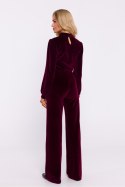 Spodnie Damskie Model MOE830 Bordo - Moe - L Spodnie Damskie Model MOE830 Bordo - Moe - L