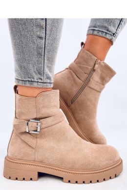 Botki sztyblety ORTIZ BEIGE - Inello - 39