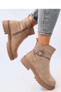Botki sztyblety ORTIZ BEIGE - Inello - 39 Botki sztyblety ORTIZ BEIGE - Inello - 39