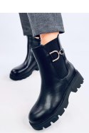 Sztyblety z wysoką cholewką REGANE BLACK - Inello - 39 Sztyblety z wysoką cholewką REGANE BLACK - Inello - 39