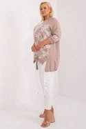 Bluzka Model RV-TU-7598.94 Beige - Relevance - uniwersalny Bluzka Model RV-TU-7598.94 Beige - Relevance - uniwersalny