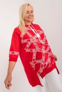 Bluzka Model RV-TU-7598.94 Red - Relevance - uniwersalny Bluzka Model RV-TU-7598.94 Red - Relevance - uniwersalny