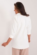 Marynarka Model DHJ-MA-18598.12X Ecru - Italy Moda - uniwersalny