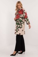 Płaszcz Damski Model DHJ-PL-19821.60P Beige - Italy Moda - uniwersalny