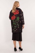Płaszcz Damski Model DHJ-PL-19821.60P Black - Italy Moda - uniwersalny