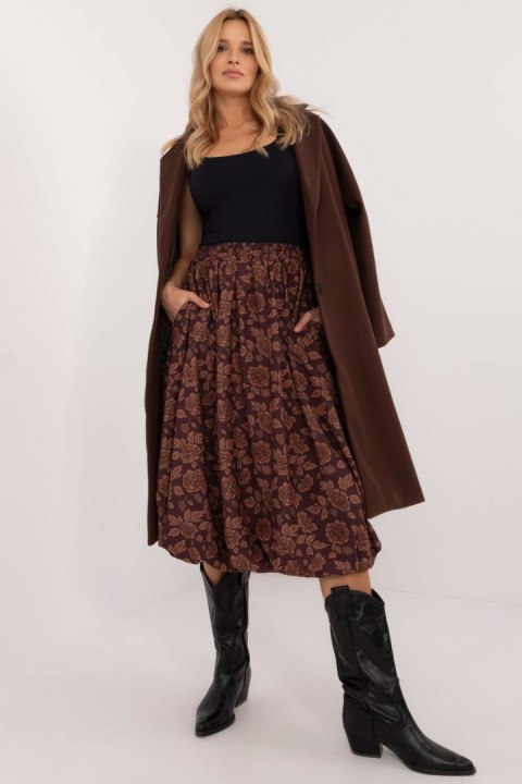 Spódnica Model DHJ-SD-19863-6.96 Brown - Italy Moda - uniwersalny