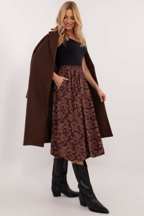Spódnica Model DHJ-SD-19863-6.96 Brown - Italy Moda - uniwersalny