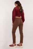 Spodnie Damskie Model DHJ-SP-21258.32 Brown - Italy Moda - uniwersalny