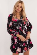 Sukienka Model DHJ-SK-19861-4.28 Black_Red - Italy Moda - uniwersalny
