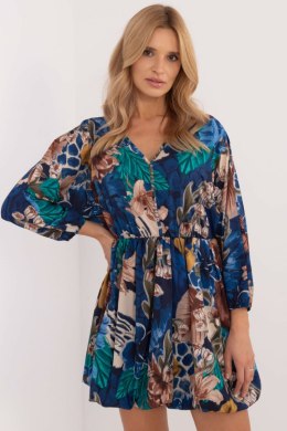 Sukienka Model DHJ-SK-19861-5.27 Dark Blue - Italy Moda - uniwersalny