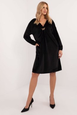 Sukienka Model DHJ-SK-19890.86P Black - Italy Moda - uniwersalny