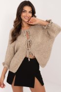 Sweter Damski Model MI-SW-2911.91 Dark Beige - Italy Moda - uniwersalny