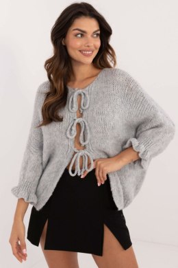 Sweter Damski Model MI-SW-2911.91 Grey - Italy Moda - uniwersalny