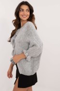Sweter Damski Model MI-SW-2911.91 Grey - Italy Moda - uniwersalny