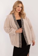 Sweter Kardigan Model DHJ-NA-A8500.11P Beige - Italy Moda - uniwersalny