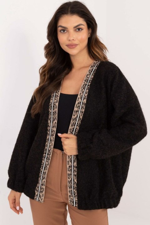 Sweter Kardigan Model DHJ-NA-A8500.11P Black - Italy Moda - uniwersalny